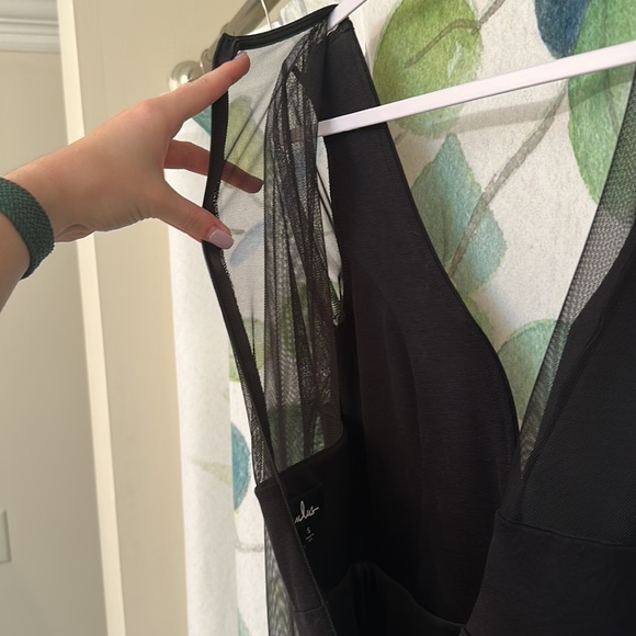 Lulus | Angelic Attitude Black Long Sleeve Skater Dress - Picture 10 of 14